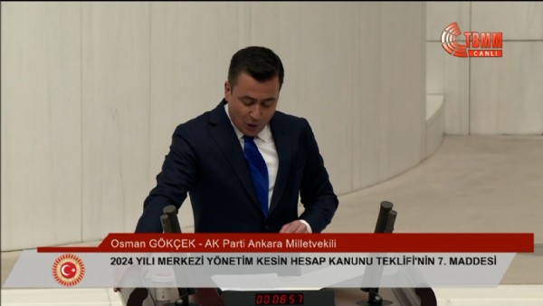 Osman Gökçek'ten Tarihi Konuşma! Bütçe Görüşmeleri Toplantısı'nda CHP'yi Sert Eleştirdi